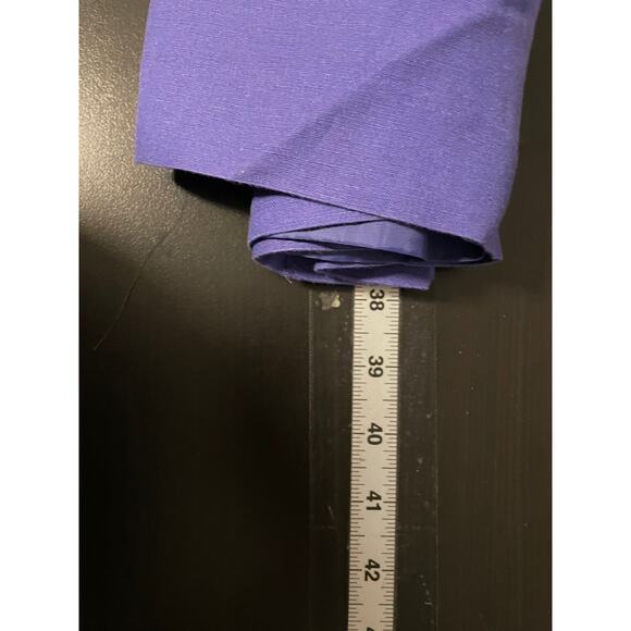 Coldwater Creek Womens Dress Size 16 Purple Linen Rayon Sleeveless Lagenlook - Picture 7 of 8